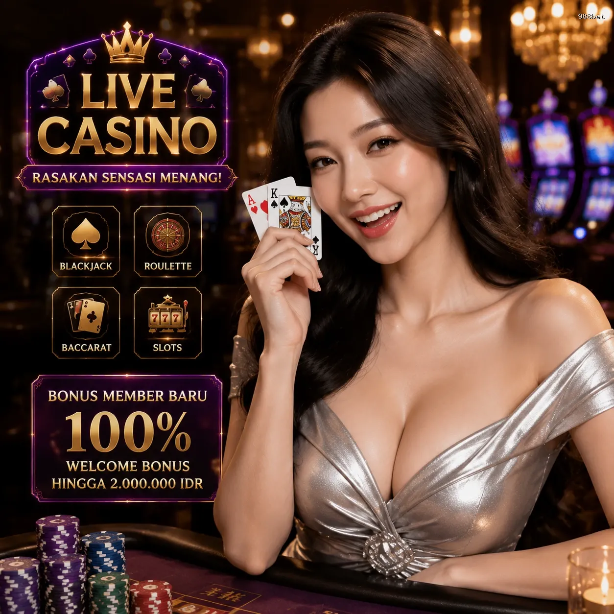 Beragam Jenis Game Seru yang Tersedia di 988bet